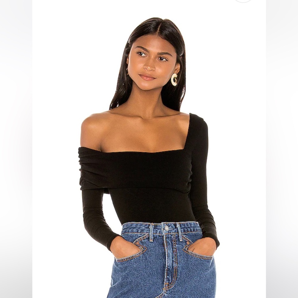 Lovers and Friends Florence Bodysuit in Black